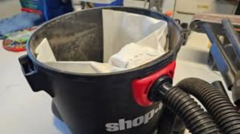 can you use a shop vac without a bag