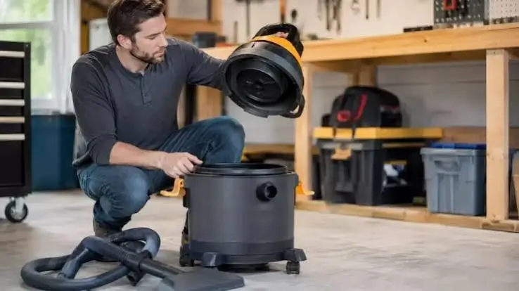 do i take filter off shop vac for water